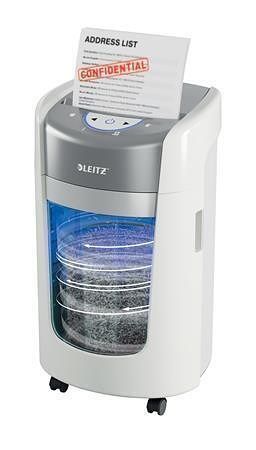 Skartovací stroj "IQ OptiMax Home Office 225 P5", 6 listů, mikro řez, LEITZ 83580000