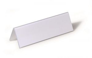 Jmenovka na stůl, 61 /122 x 210 mm, DURABLE 805219