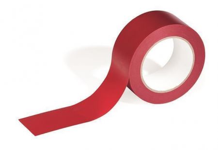 Bezpečnostní páska "DURALINE", červená, 50 mm x 33 m, 0,16 mm, DURABLE 104403