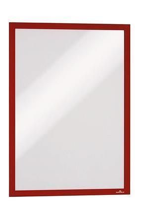 Prezentační rám "DURAFRAME", červená, A3, samolepicí, DURABLE 487303