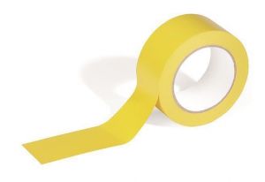 Bezpečnostní páska "DURALINE", žlutá, 50 mm x 33 m, 0,16 mm, DURABLE 104404