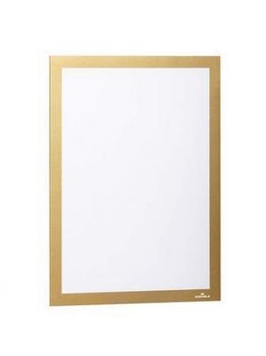 Prezentační rám "DURAFRAME", zlatá, A4, samolepicí, DURABLE 487230