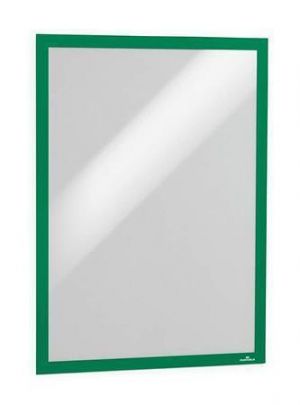 Prezentační rám "DURAFRAME", zelená, A3, samolepicí, DURABLE 487305