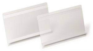 Logistická kapsa "HARD COVER", transparentní, A5, horizontální, samolepicí, DURABLE 118319