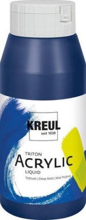 Akrylová barva "TRITON SOLO GOYA", Phthalo modrá, 750 ml, KREUL