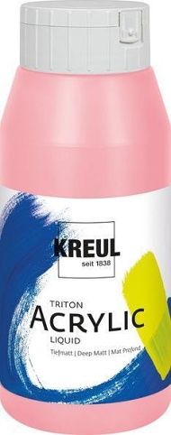 Akrylová barva "TRITON SOLO GOYA", růžová, 750 ml, KREUL