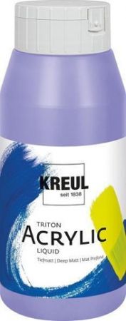 Akrylová barva "TRITON SOLO GOYA", levandulová, 750 ml, KREUL