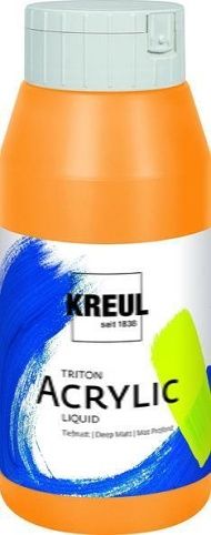 Akrylová barva "TRITON SOLO GOYA", indická žluť, 750 ml, KREUL