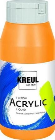 Akrylová barva "TRITON SOLO GOYA", indická žluť, 750 ml, KREUL