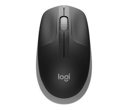 Optická bezdrátová myš "M190", šedá, USB, LOGITECH, 910-005906