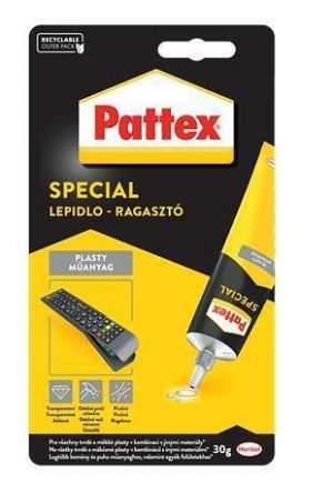 Lepidlo "Pattex Repair Special Plastic", speciální, 30 g, HENKEL 1512616