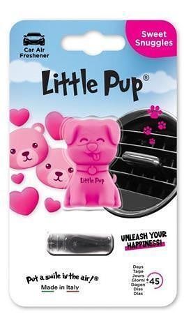 Vůně do auta "Sweet Snuggles", růžová, LITTLE PUP 7640186843591