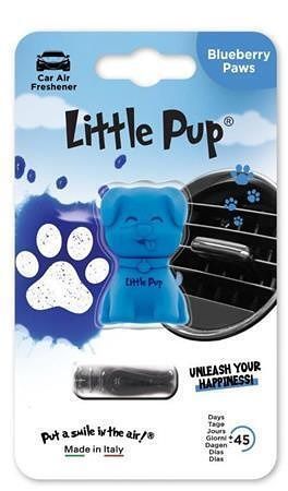 Vůně do auta "Blueberry Paws", modrá, LITTLE PUP 7640186843638