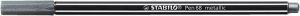 Fix "Pen 68 metallic", stříbrná, 1 mm, STABILO