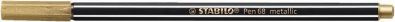 Fix "Pen 68 metallic", zlatá, 1 mm, STABILO