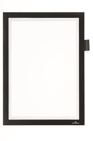 Prezentační rám "DURAFRAME® NOTE", černá, A4, samolepící, na poznámky, DURABLE