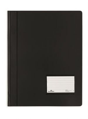 Desky s rychlovazačem, černá, A4, extra silná, široká, DURABLE