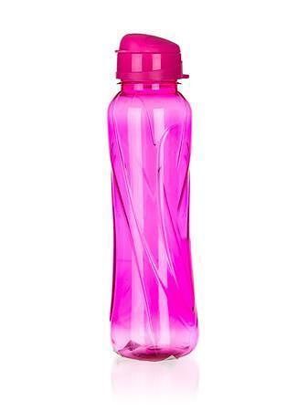 Láhev "Slim", růžová, 610 ml, plast