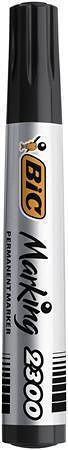 Permanentní popisovač "ECO 2300", černá, 3,7-5,5 mm, klínový hrot, BIC 8209263