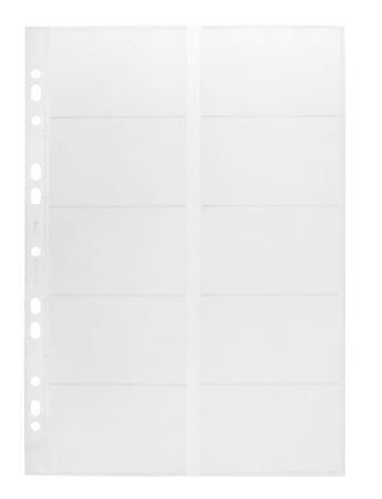 Euroobaly na vizitky, 10 ks, DURABLE