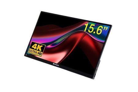 Přenosný dotykový monitor "PMT-15-4K", 4K UHD, 15,6", VERBATIM 32238