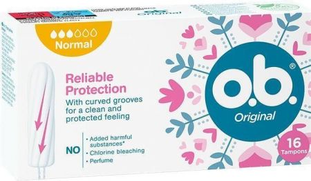 Tampony "Original", normal, 16 ks, OB 31190005