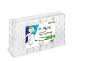 Papírové ručníky "Cash and Carry Eco V4", V skládání, 2-vrstvé, LUCART