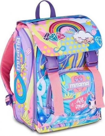 Školní aktovka "4Zip", rainbow, MITAMA 64720