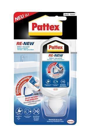 Obnovovač silikonu "Ceresit Re-New", bílá, 100 ml, HENKEL