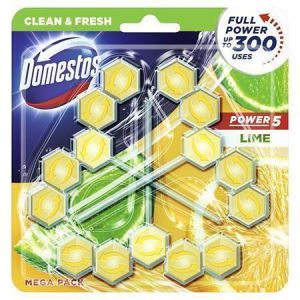 WC blok "Power 5", limetka, 3x 50 g, DOMESTOS 68595776