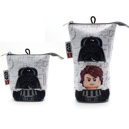Penál "Star Wars Darth Vader/Anakin", šedo-černá, Pop Up, LEGO 53458