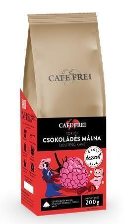 Káva "Tokijská malina s čokoládou", pražená, mletá, 200 g, CAFE FREI