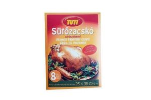Pečicí sáček na kuře "Tuti", 25 x 38 cm, 8 ks, 5999884707295