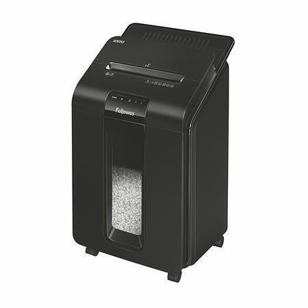 Skartovačka "AutoMax™ 100M", 90 listů, mini křížový řez, FELLOWES
