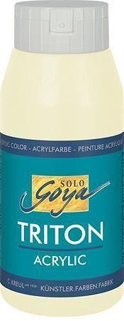 Akrylová barva "TRITON SOLO GOYA", slonovinová, 750 ml, KREUL