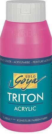 Akrylová barva "TRITON SOLO GOYA", fialovo červená, 750 ml, KREUL