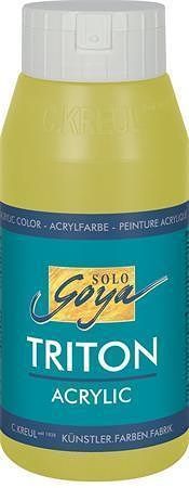 Akrylová barva "TRITON SOLO GOYA", sv.olivová zelená, 750 ml, KREUL