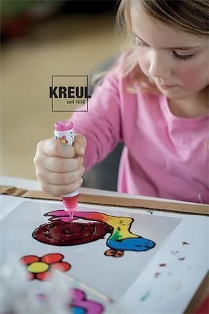 Sada barev na sklo "MUCKI WINDOW COLOR", 29ml, Svět zvířátek, KREUL