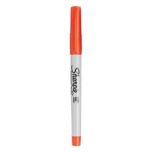 Permanentní popisovač "Ultra Fine Point", oranžová, 0,5 mm, kuželový hrot, SHARPIE NSH0811