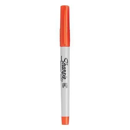Permanentní popisovač "Ultra Fine Point", oranžová, 0,5 mm, kuželový hrot, SHARPIE NSH0811