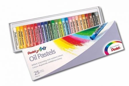 Voskovky "Arts", 25 barev, PENTEL PHN-25U