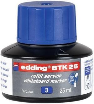 Náplň do popisovače na bílou tabuli a flipchart "BTK 25", modrá, EDDING