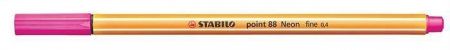 Liner "Point 88", neonově růžová, 0,4mm, STABILO