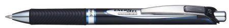Gelové pero "EnerGel BLP77", modrá, 0,35 mm, stiskací mechanismus, PENTEL BLP77-CX