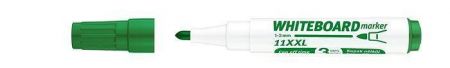 Popisovač na bílou tabuli "Plan 11 XXL", zelená, 1-3mm, kuželový hrot, ICO