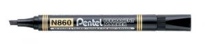 Permanentní popisovač "N860", černá, 1,5 mm, zkosený hrot, PENTEL N860-AE