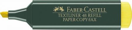 Zvýrazňovač "Textliner 48", žlutá, 1-5 mm, FABER-CASTELL