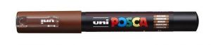 Dekorační popisovač "Posca", hnědá, 0,7 - 1,0 mm, UNI