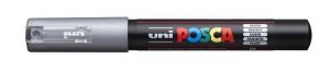 Dekorační popisovač "Posca", stříbrná, 0,7 - 1,0 mm, UNI
