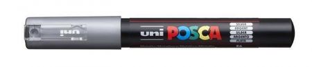 Dekorační popisovač "Posca", stříbrná, 0,7 - 1,0 mm, UNI